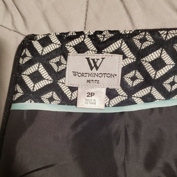Worthington black and white pencil skirt - Picture 8 of 8
